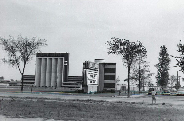 Bel Air Drive-In Theatre - Old Photo